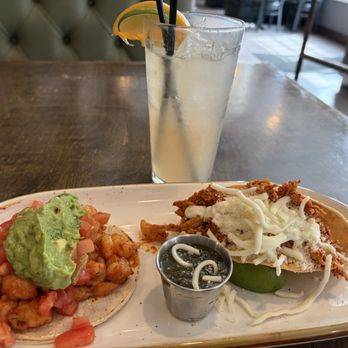 Mexcal - Paloma, shrimp taco & chicken dorado taco - Mexican Near Me - Reno, Nevada Mexcal - Paloma, shrimp taco & chicken dorado taco - Mexican Near Me - Reno, Nevada