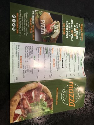 Menu photo 5 Mazza Pizzeria Doral, FL Menu photo 5 Mazza Pizzeria Doral, FL