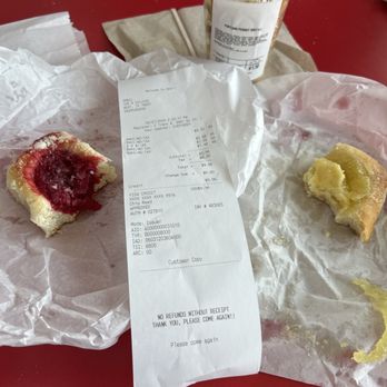 Czech Stop - Strawberry kolache Lemon cheesecake kolache and brittle. - Bakeries Near Me - West, Texas