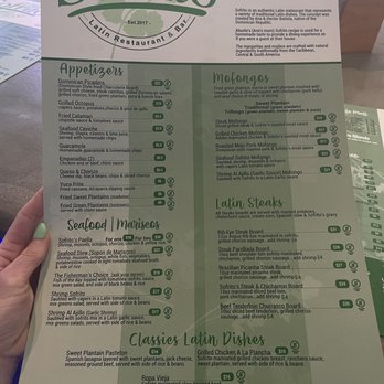 Sofrito Latin Restaurant & Bar - Food menu - Latin American Near Me - Greenville, South Carolina Sofrito Latin Restaurant & Bar - Food menu - Latin American Near Me - Greenville, South Carolina