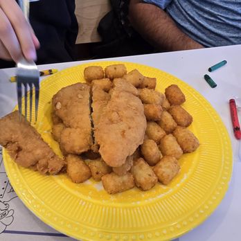 The Blueberry Cafe - Kids chicken tender - Waffles Near Me - Kettering, Ohio