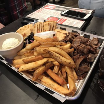 Humphrey's - Gyro Platter -- Delicious!!! we loved it The feta cheese spread was so tasty - Bars Near Me - Huntsville, Texas Humphrey's - Gyro Platter -- Delicious!!! we loved it The feta cheese spread was so tasty - Bars Near Me - Huntsville, Texas