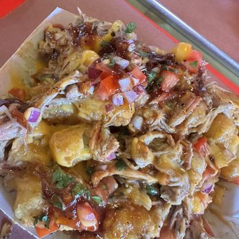 Matt's Barbecue - Loaded tots w pork - Barbeque Near Me - Lemont, Illinois Matt's Barbecue - Loaded tots w pork - Barbeque Near Me - Lemont, Illinois