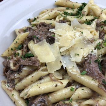 Pomodoro - Braised Short rib penne pasta. - Italian Near Me - Loves Park, Illinois Pomodoro - Braised Short rib penne pasta. - Italian Near Me - Loves Park, Illinois