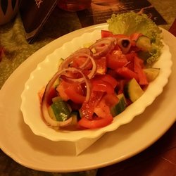 Bílá Vrána - Salad at Bílá Vrána