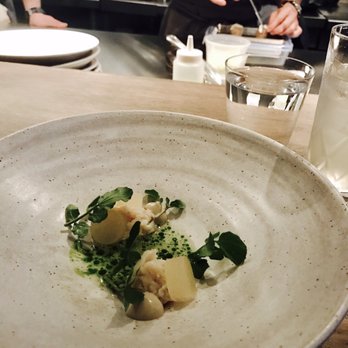 Commis - Dungeness crab perfumed with lime and dill, tomalley, and watercress - New American Near Me - Oakland, California Commis - Dungeness crab perfumed with lime and dill, tomalley, and watercress - New American Near Me - Oakland, California