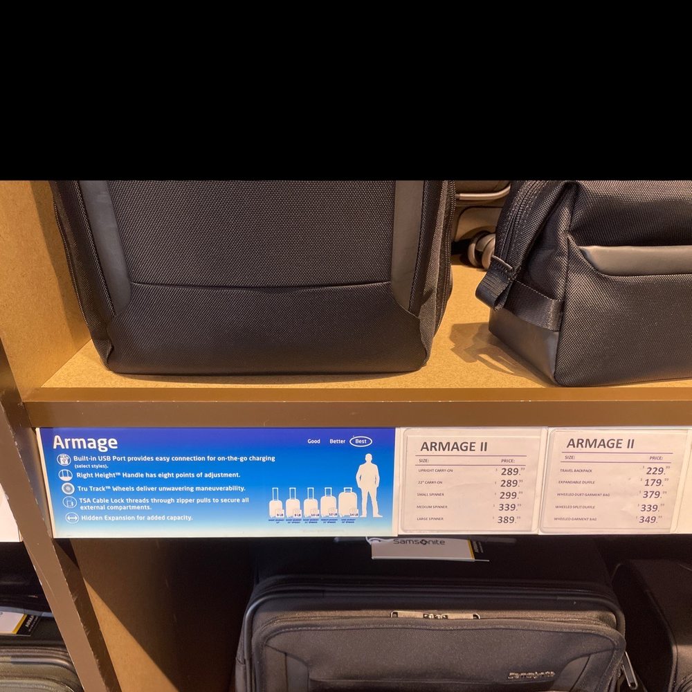 SAMSONITE OUTLET Updated October 2024 15 Photos & 15 Reviews 326