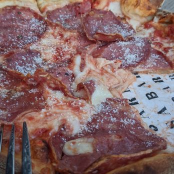 Barbusa - Salami pizza - Italian Near Me - San Diego, California