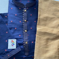Tuli's Collection - Silk kurta pyajama set