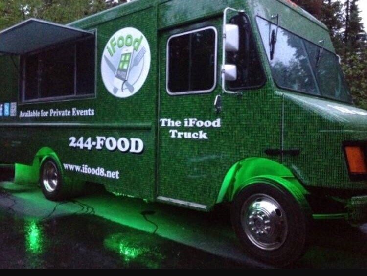 The ifood Truck Logo