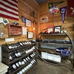 BBQ2U - Bottled wine and merchandise for purchase