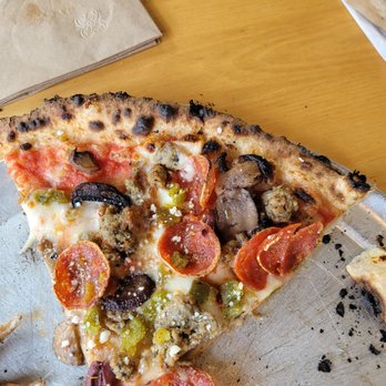 Old Scratch Pizza - Burnt crust - Pizza Near Me - Centerville, Ohio Old Scratch Pizza - Burnt crust - Pizza Near Me - Centerville, Ohio