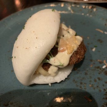 Cellar 335 - Shrimp bao bun!! - Cocktail Bars Near Me - Jersey City, New Jersey