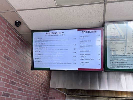 Menu photo 2 Big Rob's Pizzeria Westminster, CA Menu photo 2 Big Rob's Pizzeria Westminster, CA