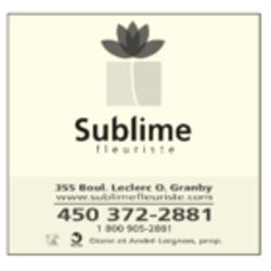 Sublime Fleuriste - Logo