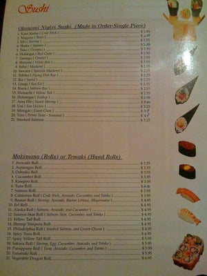 Menu photo 3 Sakura Hibachi Steak House Parsippany, NJ Menu photo 3 Sakura Hibachi Steak House Parsippany, NJ