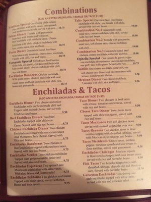 Menu photo 8 Casa Cavazos Dallas, TX