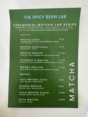 Menu photo 3 The Spicy Bean Lab Laguna Beach, CA Menu photo 3 The Spicy Bean Lab Laguna Beach, CA