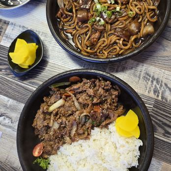 Hungry Bulldog House - Jajang Myun Stir Fry and Bulldog Bulgogi Rice Bowl! - Korean Near Me - Diamond Bar, California Hungry Bulldog House - Jajang Myun Stir Fry and Bulldog Bulgogi Rice Bowl! - Korean Near Me - Diamond Bar, California