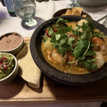 Elvira's DC Ranch - My entree - scallop and shrimp - Mexican Near Me - Scottsdale, Arizona