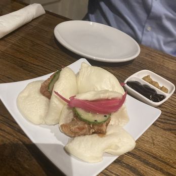 Chik'n & Mi - Pork Belly Steam Buns (3 pc) - Chicken Shop Near Me - Louisville, Kentucky Chik'n & Mi - Pork Belly Steam Buns (3 pc) - Chicken Shop Near Me - Louisville, Kentucky