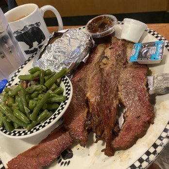 Black Bear Diner Manteca - BBQ Brisket (880 cals.) - Diners Near Me - Manteca, California Black Bear Diner Manteca - BBQ Brisket (880 cals.) - Diners Near Me - Manteca, California