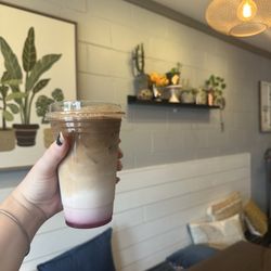 Zest Coffee Bar - Cherry blossom latte