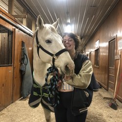 Serenity Farm - Frosty, the favorite lesson horse