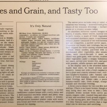 ION Restaurant, It's Only Natural, ION - Old news article that is displayed in their restroom - Vegan Near Me - Middletown, Connecticut ION Restaurant, It's Only Natural, ION - Old news article that is displayed in their restroom - Vegan Near Me - Middletown, Connecticut
