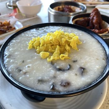Tasty Dim Sum House - congee with century egg - Dim Sum Near Me - Chino Hills, California Tasty Dim Sum House - congee with century egg - Dim Sum Near Me - Chino Hills, California