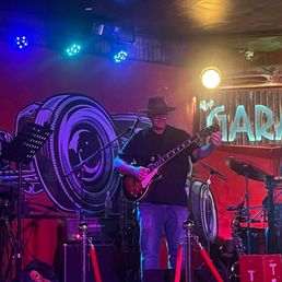 Jarold (JD) Davis from JD and Fam on lead guitar.