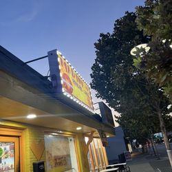 Madina Halal Grill - Outside of Madina halal restaurant.