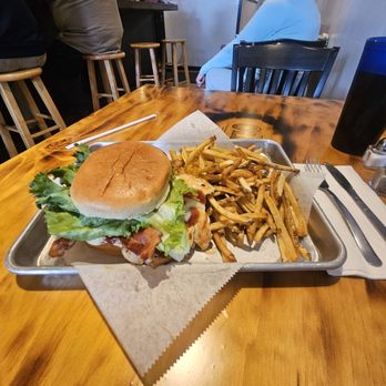 Old Towne Perks - Chicken sandwich and fries - Breakfast & Brunch Near Me - Petersburg, Virginia
