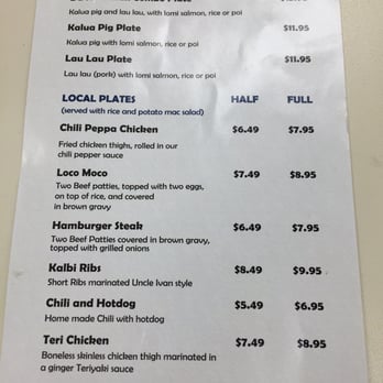 Da Hawaiian Kitchen Order Food Online 898 Photos 818 Reviews