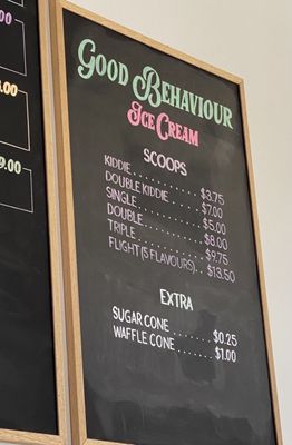 Good Behaviour Ice Cream and Sub Sandwiches by null