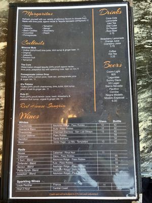 Menu photo 2 Mr. Q Restaurant Atascadero, CA