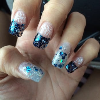 A & A Nails Salon - Christmas nails! Snowflakes love love love them! I always leave satisfied. Thanks linh! - Nail Salons Near Me - Honolulu, Hawaii A & A Nails Salon - Christmas nails! Snowflakes love love love them! I always leave satisfied. Thanks linh! - Nail Salons Near Me - Honolulu, Hawaii
