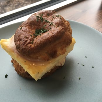 Picnic - Biscuit sandwich! Love this, the egg is so fluffy - Breakfast & Brunch Near Me - Jackson, Wyoming