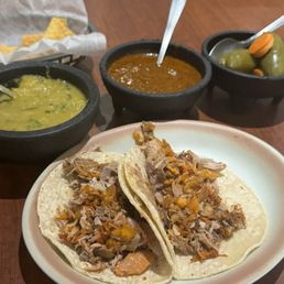 The carnitas tacos were delightful, the service outstanding, and prices very reasonable. The carnitas tacos were delightful, the service outstanding, and prices very reasonable.