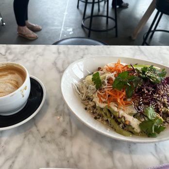 Cafe Réveille - Latte and Tahini Bowl - Coffee & Tea Near Me - Berkeley, California Cafe Réveille - Latte and Tahini Bowl - Coffee & Tea Near Me - Berkeley, California
