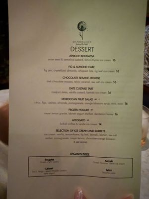 Menu photo 2 Dandelion Westport, CT Menu photo 2 Dandelion Westport, CT