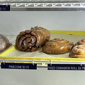 Daylight Donuts - Pine cones look huge! - Donuts Near Me - Breckenridge, Colorado