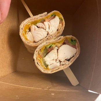 Hops & Hens - Club wrap with grilled chicken - Chicken Shop Near Me - Dallas, Texas