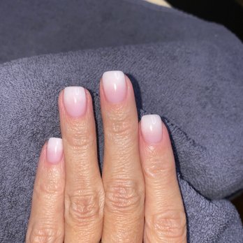 SOPHIA NAILS & SPA - Ombre pink powder, Love this! - Nail Salons Near Me - Poway, California