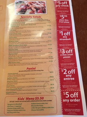Menu photo 7 Town Pub Bloomfield, NJ Menu photo 7 Town Pub Bloomfield, NJ