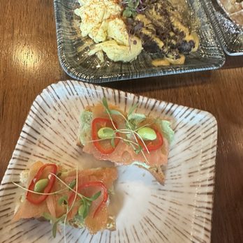 Nara-Ya - Salmon Toast Steak & Eggs - Sushi Bars Near Me - Washington, DC, District of Columbia