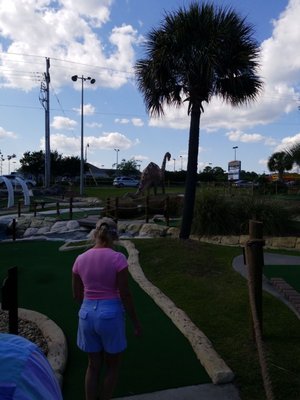 Professor Hacker's Dinosaur Adventure Golf by null