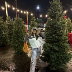 Troop 2 Santa Monica Boy Scouts of America - Christmas Tree Lot - My wife and Christmas tree