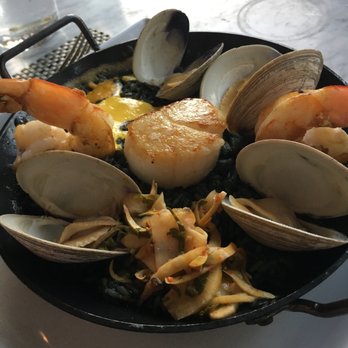 Fig & Olive - Paella (back in 2018) - French Near Me - Houston, Texas