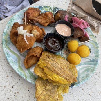 Pura Pesca - Appetizer Sampler - Seafood Near Me - Barceloneta, Puerto Rico Pura Pesca - Appetizer Sampler - Seafood Near Me - Barceloneta, Puerto Rico